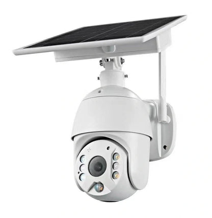 4G LTE Smart Home Security Camera with solar panel and 1080P resolution
