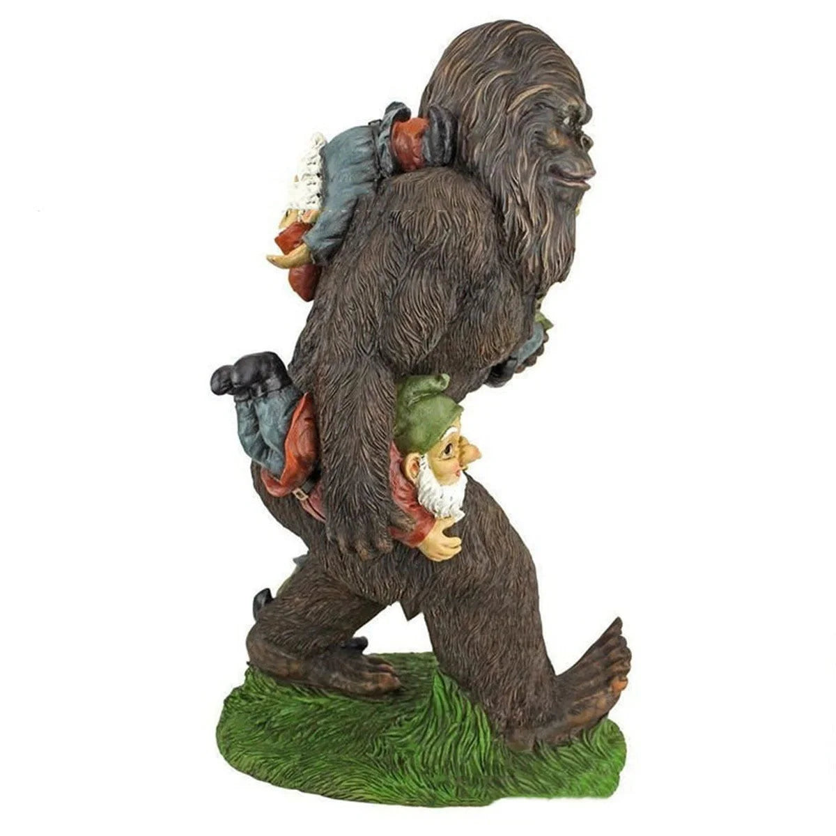 Gorilla Resin Crafts Garden Statue with cartoon orangutan design