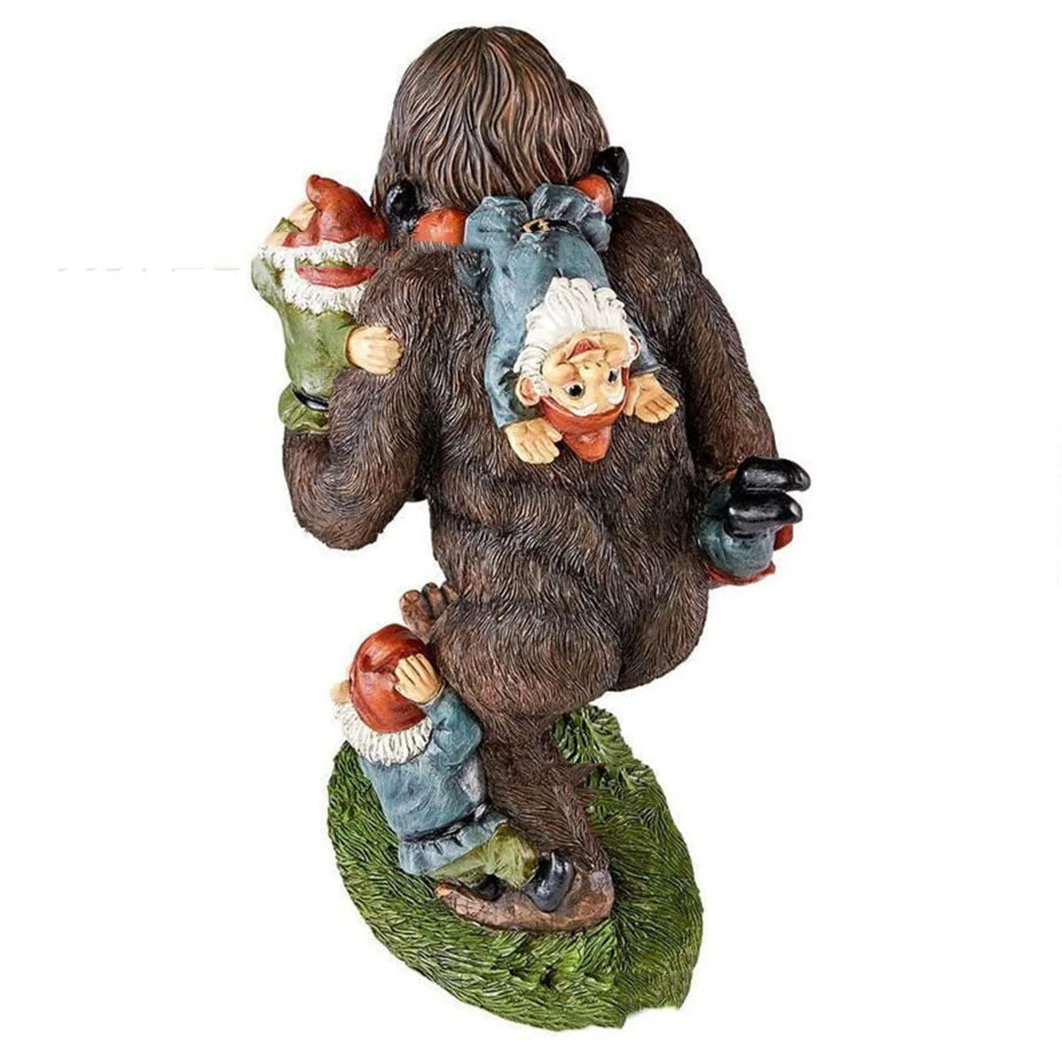 Gorilla Resin Crafts Garden Statue with cartoon orangutan design