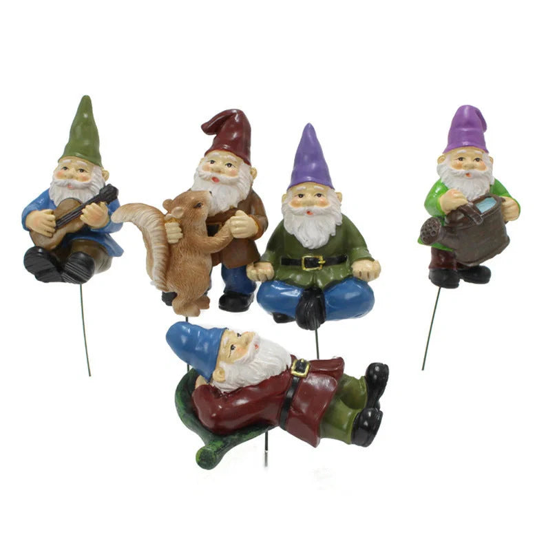 Waterproof cartoon garden ornament for outdoor decoration