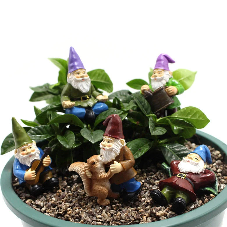 Waterproof cartoon garden ornament for outdoor decoration