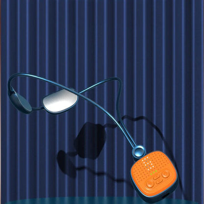 Intelligent Portable Pulse 4D Cordless Neck Massager with Heat Therapy in blue and pink