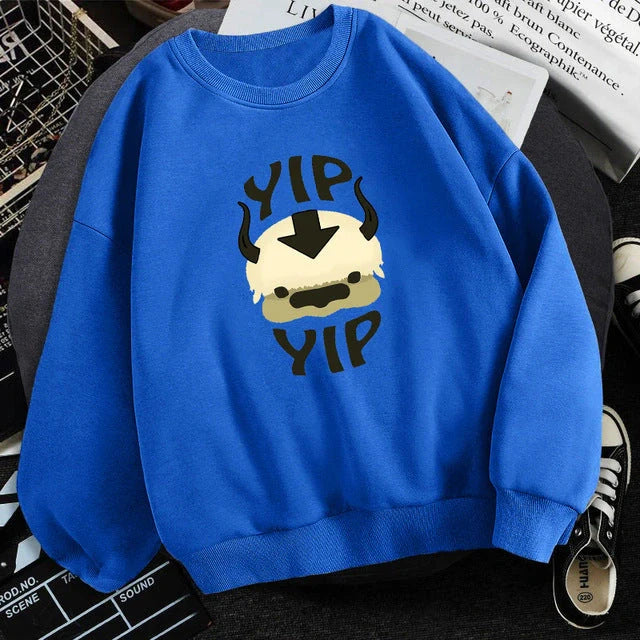 Men's Avatar The Last Airbender Fleece Sweatshirt in various colors and sizes