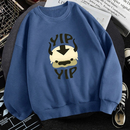 Men's Avatar The Last Airbender Fleece Sweatshirt in various colors and sizes