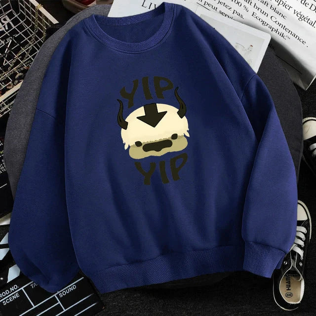 Men's Avatar The Last Airbender Fleece Sweatshirt in various colors and sizes