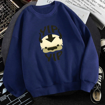 Men's Avatar The Last Airbender Fleece Sweatshirt in various colors and sizes