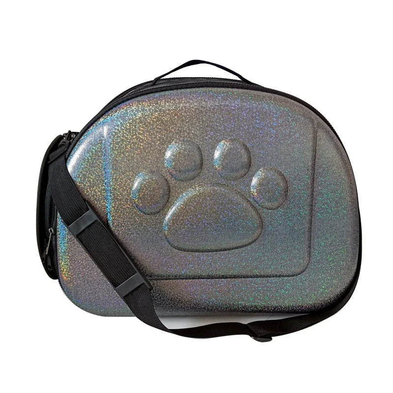 Versatile pet carrier bag made with innovative EVA materials, offering superior softness, strength, and shock-absorption for your furry friend's comfort and safety.
