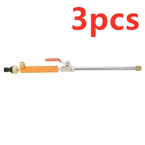 High-powered electric spray washer with aluminum alloy and copper construction, designed for effortless car cleaning and outdoor maintenance