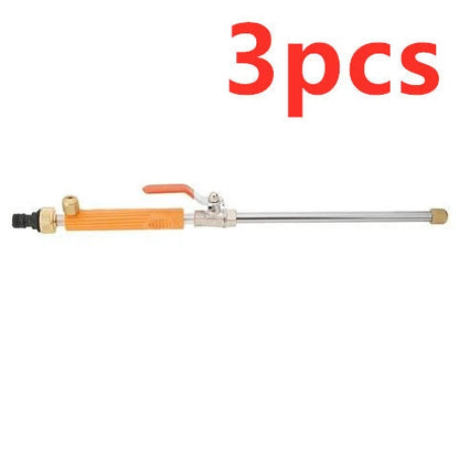 High-powered electric spray washer with aluminum alloy and copper construction, designed for effortless car cleaning and outdoor maintenance