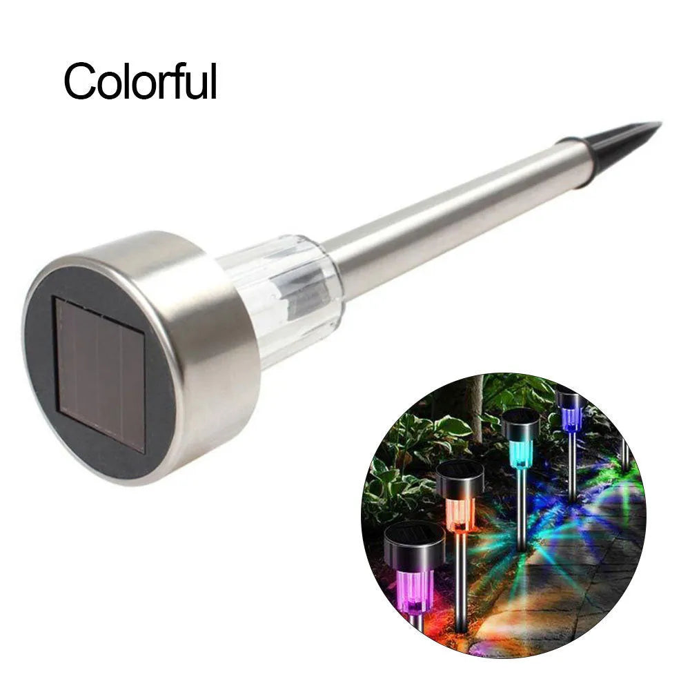 Stainless steel garden LED landscape light with waterproof IP44 rating and pastoral design