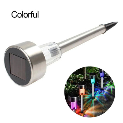 Stainless steel garden LED landscape light with waterproof IP44 rating and pastoral design