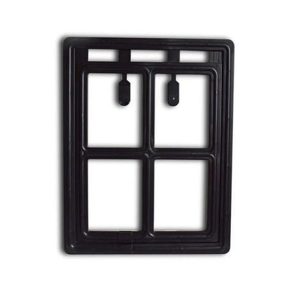 Creative Household Simple Pet Screen Door for Dogs in black and white