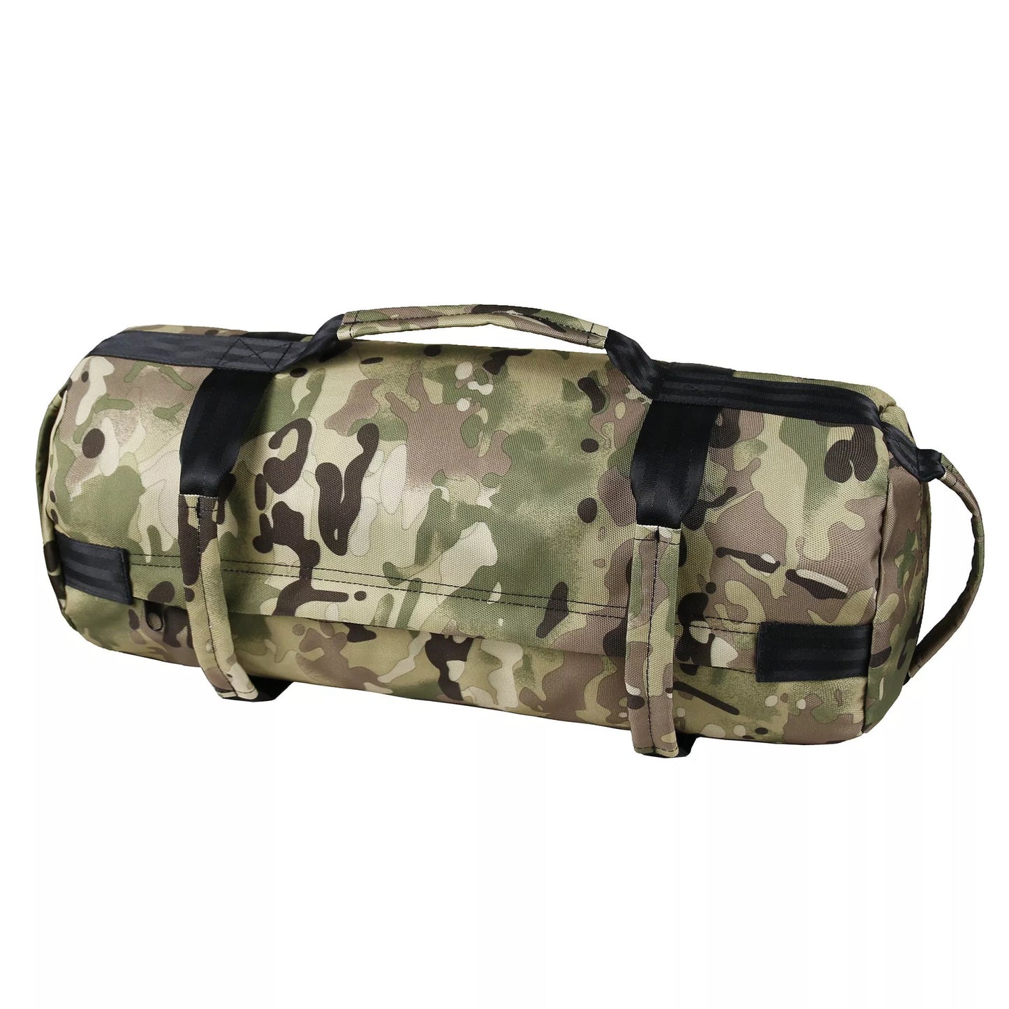 Camouflage Sports Fitness Weightlifting Bag in 900D Oxford cloth
