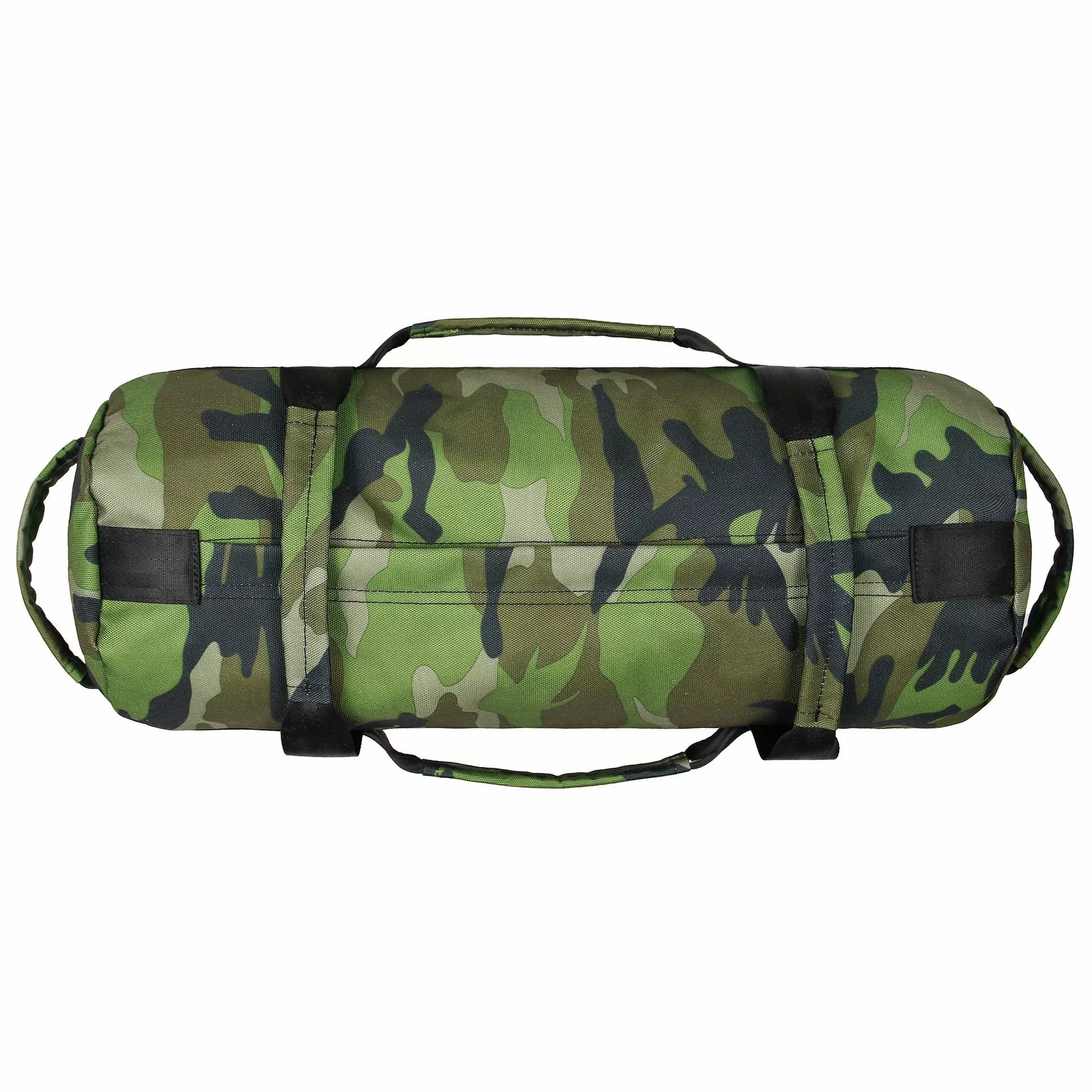 Camouflage Sports Fitness Weightlifting Bag in 900D Oxford cloth