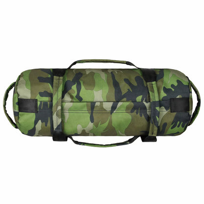 Camouflage Sports Fitness Weightlifting Bag in 900D Oxford cloth