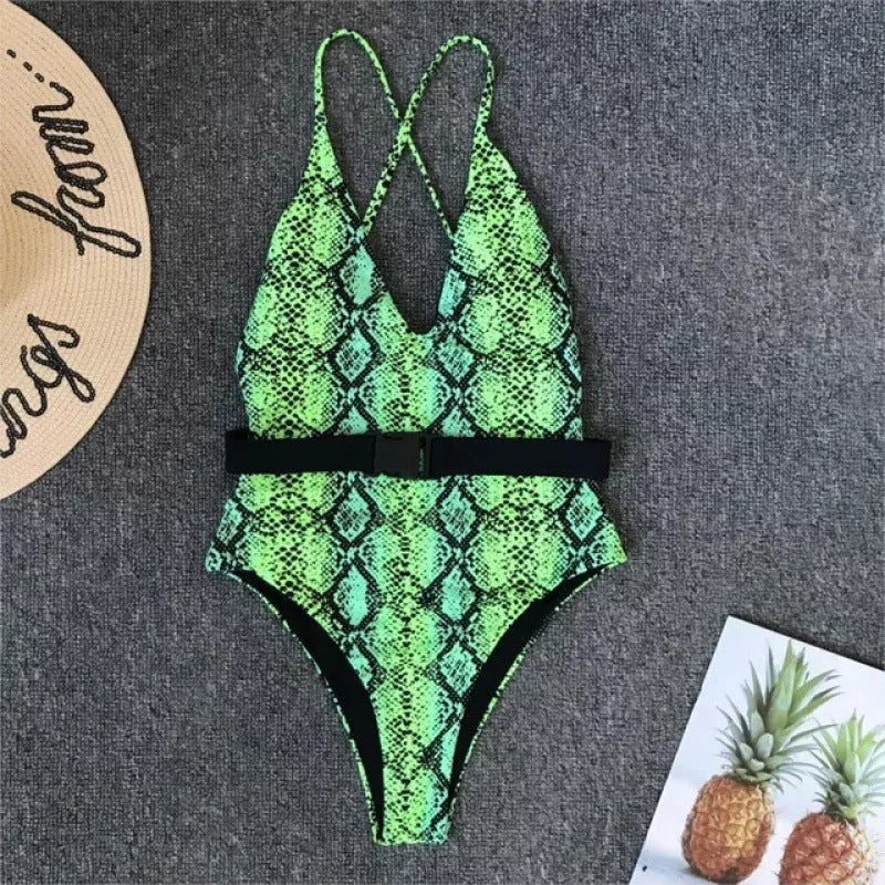 Women's white grid pattern swimsuit with vinylon fabric, available in multiple sizes and colors