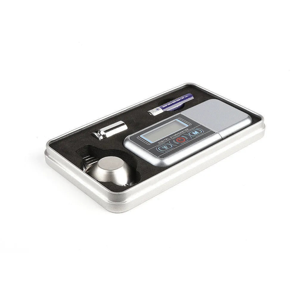 Electronic digital precision scale with 100g capacity and 0.005g resolution display