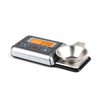 Electronic digital precision scale with 100g capacity and 0.005g resolution display