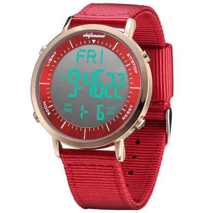 Shifenmei digital sports waterproof watch with casual design and 10m water resistance rating