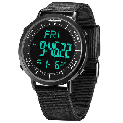 Shifenmei digital sports waterproof watch with casual design and 10m water resistance rating