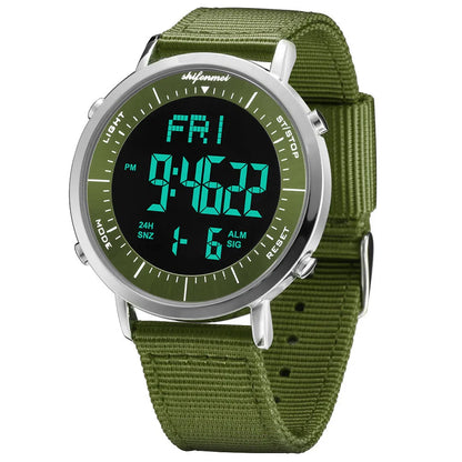 Shifenmei digital sports waterproof watch with casual design and 10m water resistance rating
