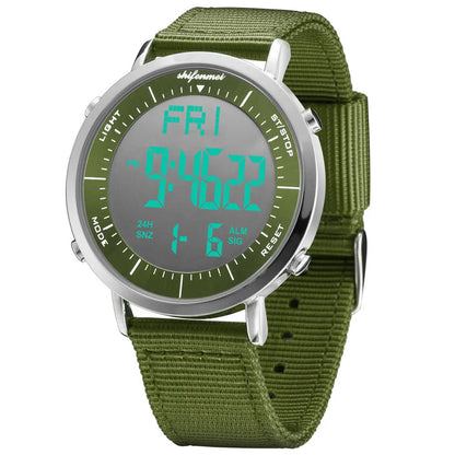 Shifenmei digital sports waterproof watch with casual design and 10m water resistance rating