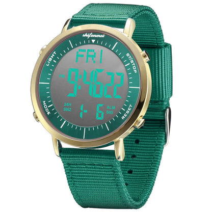 Shifenmei digital sports waterproof watch with casual design and 10m water resistance rating