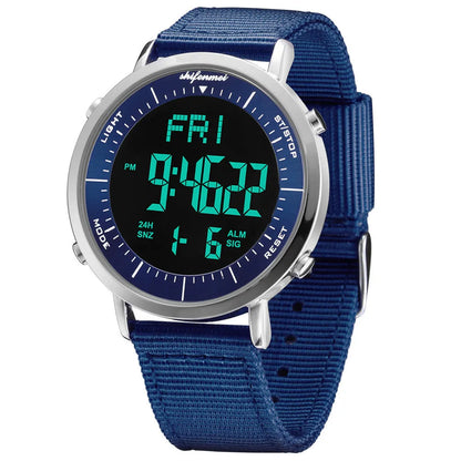 Shifenmei digital sports waterproof watch with casual design and 10m water resistance rating