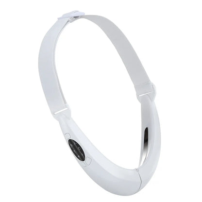 White facial lifting device with dual light therapy for skin tightening and acne reduction, measuring 170x110x500mm