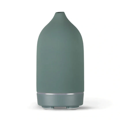 Ceramic aroma diffuser humidifier with 160ml water tank capacity in multiple colour options