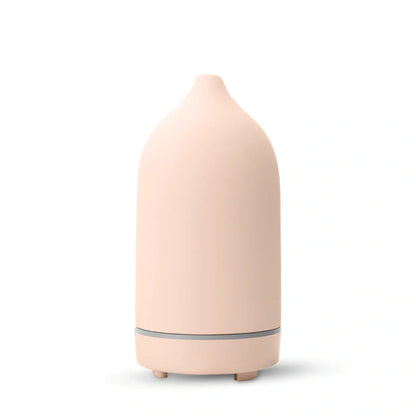 Ceramic aroma diffuser humidifier with 160ml water tank capacity in multiple colour options