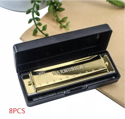 Orff musical instrument toy for kids - educational harmonica in various colors