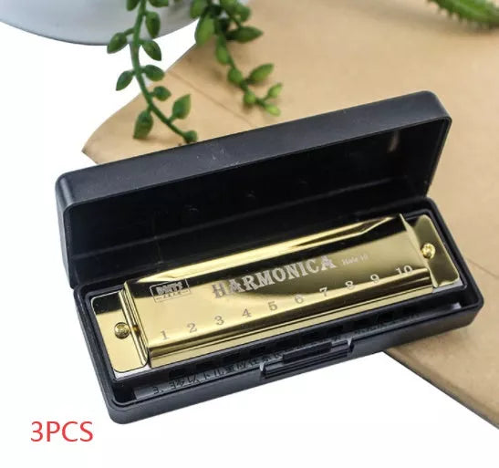 Orff musical instrument toy for kids - educational harmonica in various colors