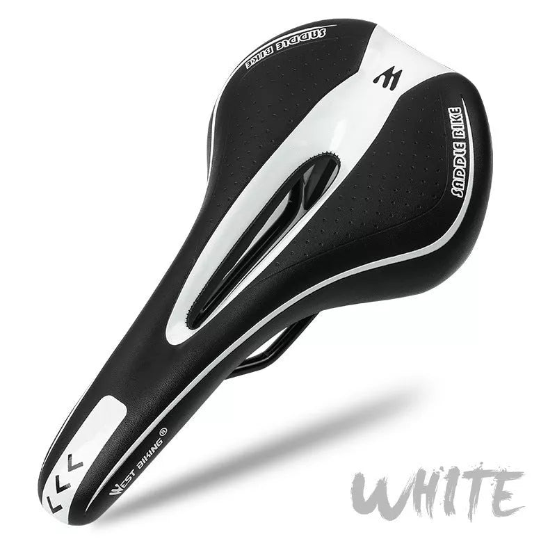 Lightweight hollow design bicycle seat for mountain and road bikes