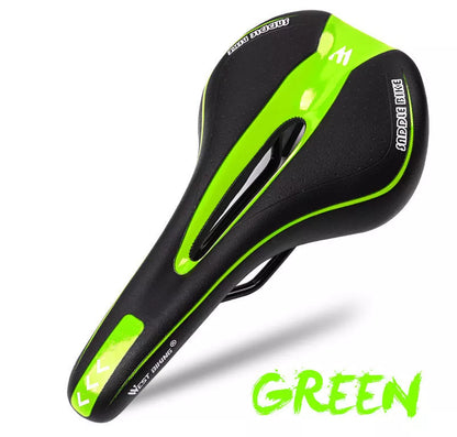 Lightweight hollow design bicycle seat for mountain and road bikes