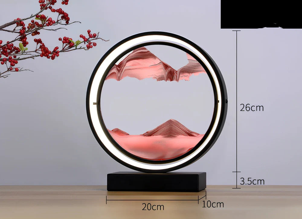 Glass table lamp with artistic designs and simple modern style for bedroom use