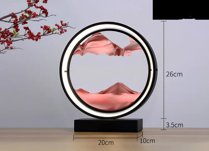 Glass table lamp with artistic designs and simple modern style for bedroom use