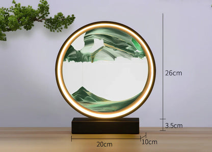 Glass table lamp with artistic designs and simple modern style for bedroom use