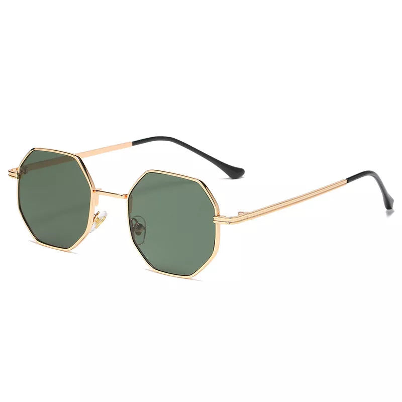 Retro small frame sunglasses with UV400 protection in various colors