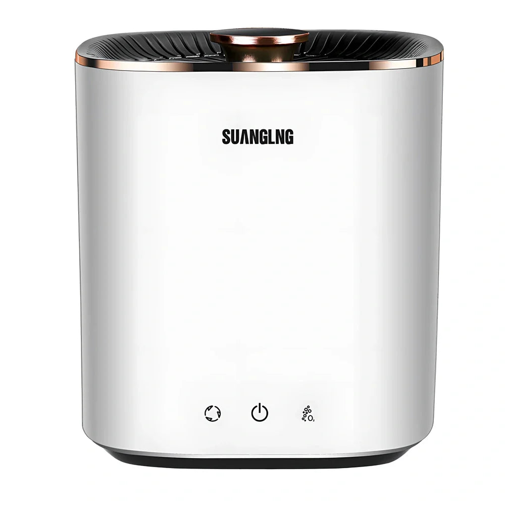 Green mini portable washing machine with 300mL capacity for underwear and socks