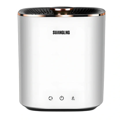 Green mini portable washing machine with 300mL capacity for underwear and socks