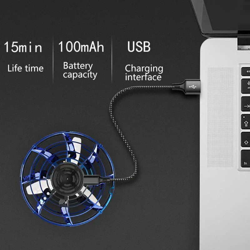 Awesome Rotating Drone Toy featuring sleek design, induction technology, and intuitive manual controls for thrilling aerial performance