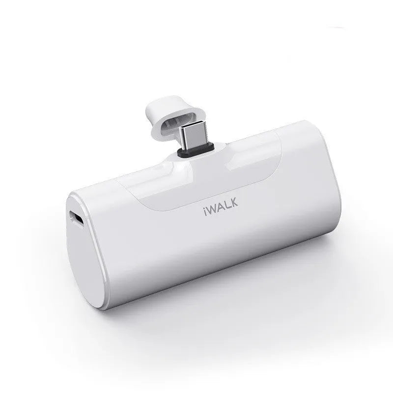 Mini ultra-thin power bank 4500mAh, 77x47x26mm, 92g, in white black pink green or red