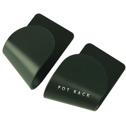 Wall-mounted pot cover storage rack with non-punching installation measuring 16.5cm wide