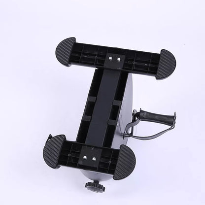 Mini Pedal Machine for leg rehabilitation and fitness training in black