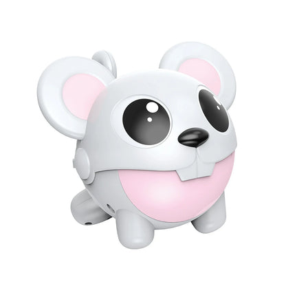 Automatic bubble machine producing a stream of bubbles, perfect for outdoor fun and entertainment with kids