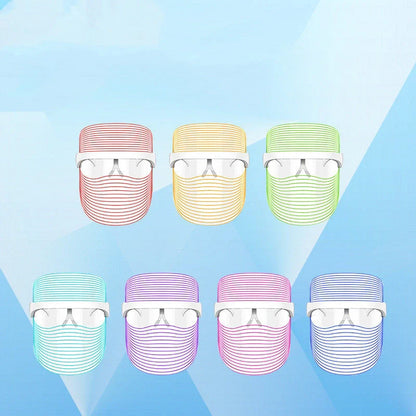 7 Color LED Mask for skin rejuvenation and anti-aging light therapy