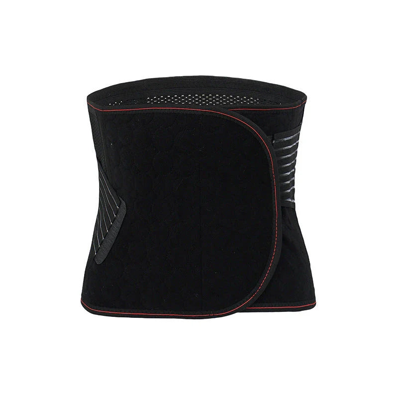 Adjustable lower back support belt with dual-strap system for targeted compression and pain relief