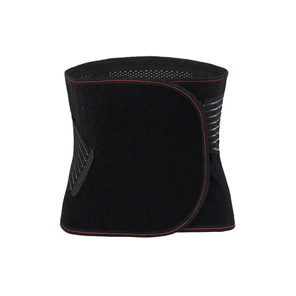 Adjustable lower back support belt with dual-strap system for targeted compression and pain relief