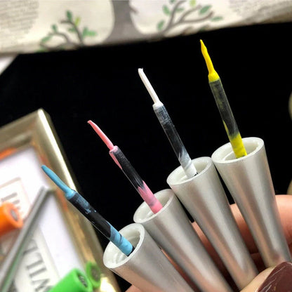 17 Color Liquid Eyeliner Set with Matte and Glitter Finishes for Versatile Makeup Looks